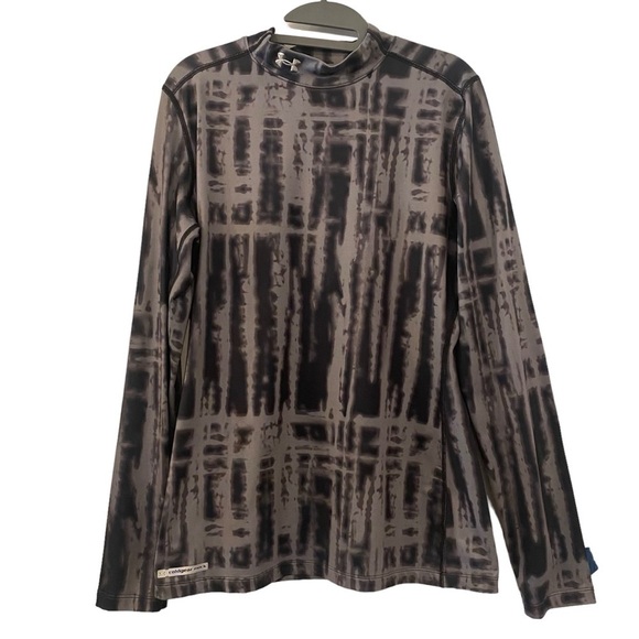 Under Armour women's size XL fitted base layer cold gear mock neck long sleeve - Picture 1 of 9